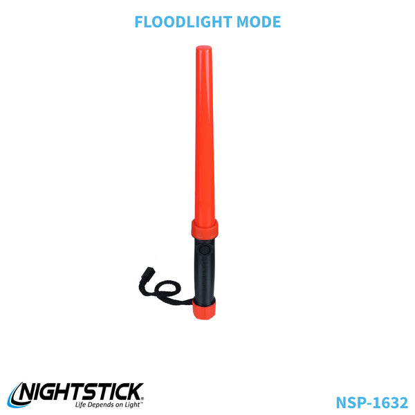 NSP-1632: LED Traffic Wand - Red
