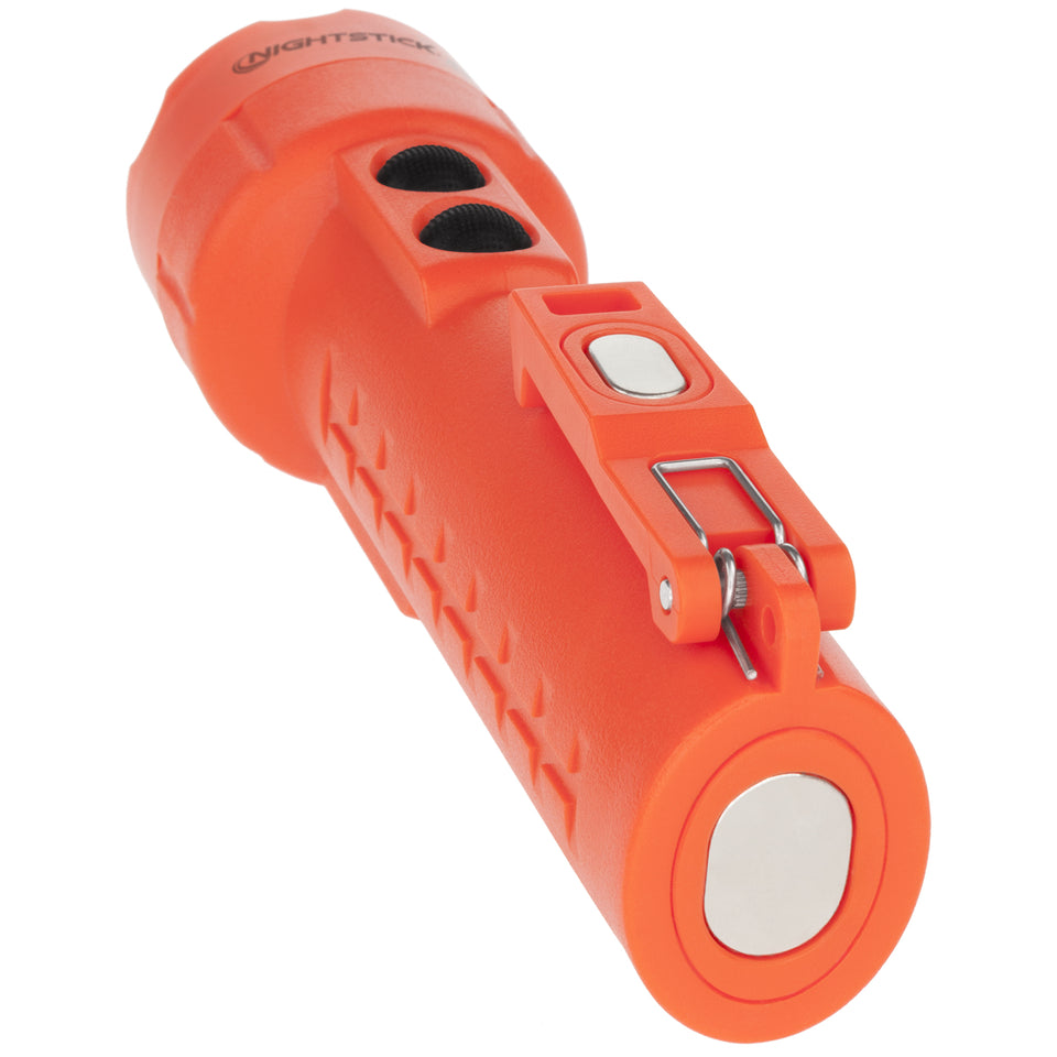 NSR-2522RM: Rechargeable Dual-Light Flashlight w/Dual Magnets
