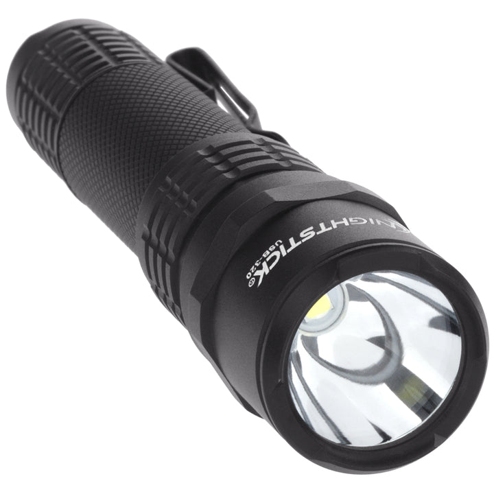 USB-320: USB Rechargeable EDC Flashlight - Black