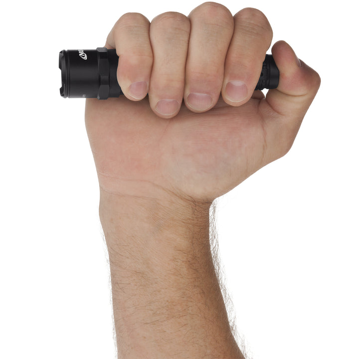 USB-320: USB Rechargeable EDC Flashlight - Black