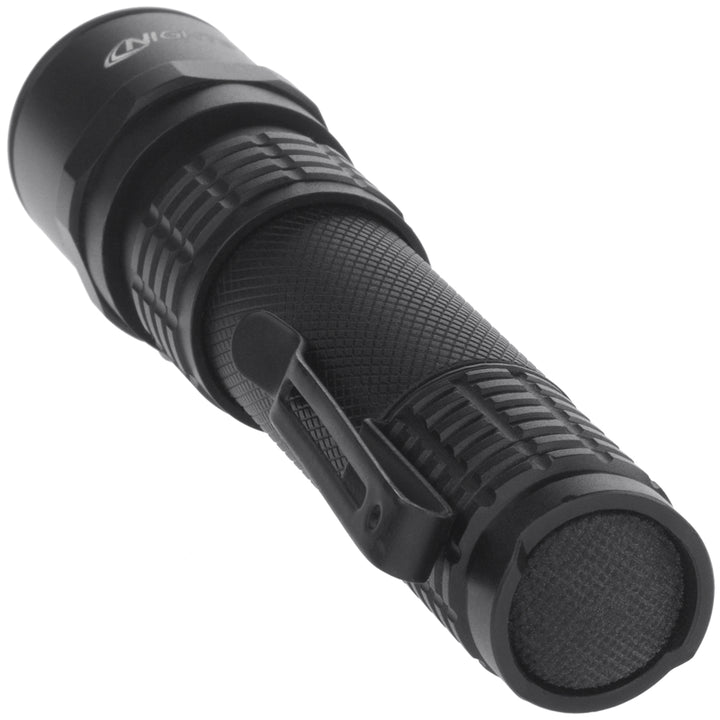 USB-320: USB Rechargeable EDC Flashlight - Black