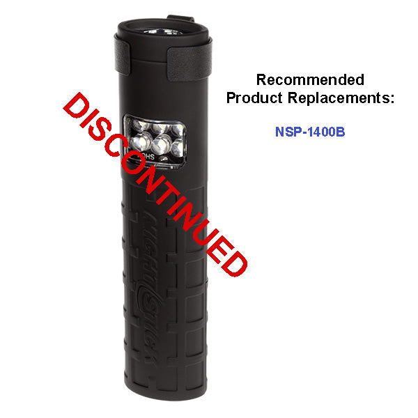 NSP-4618B: LED Multi-Function Flashlight - 2 AAA