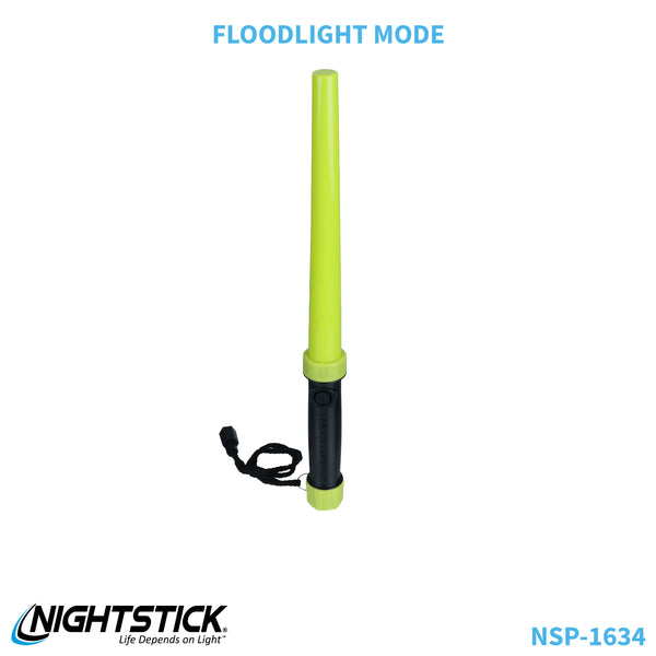 NSP-1634: LED Traffic Wand - Yellow