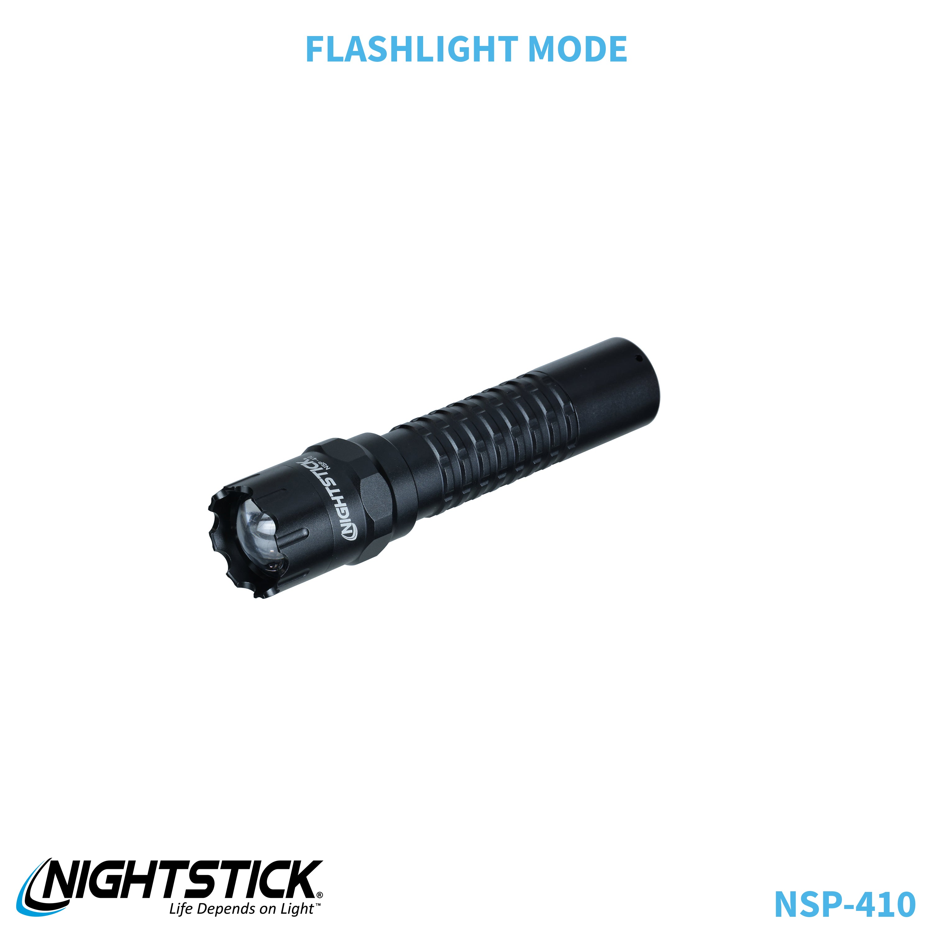 NSP-410: Adjustable Beam Flashlight – 1 AA