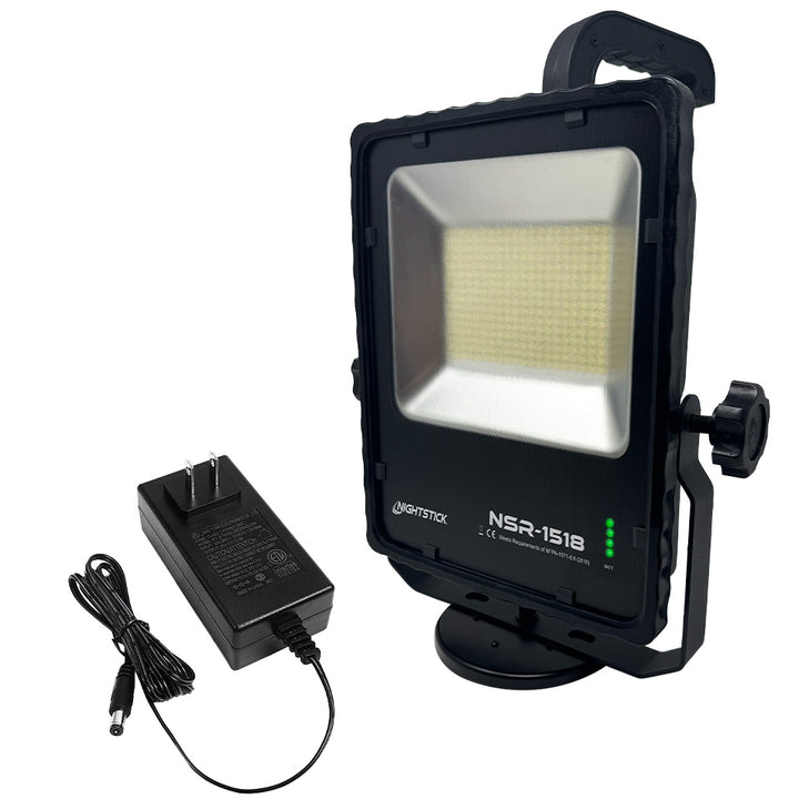 NSR-1518: Rechargeable High Lumen LED Scene Light w/ Magnetic Base