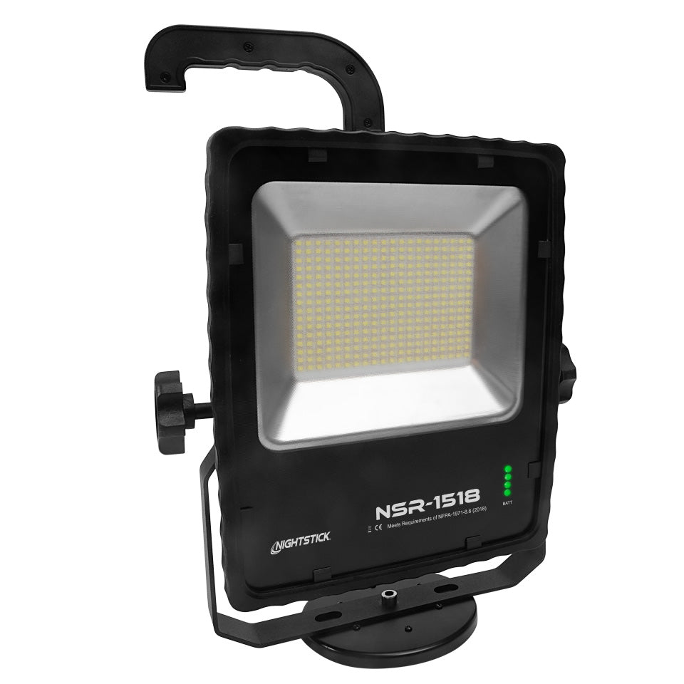 NSR-1518: Rechargeable High Lumen LED Scene Light w/ Magnetic Base