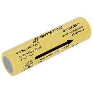 4700-BATT: 18650 Li-Ion Battery - 3.6V 3400mA
