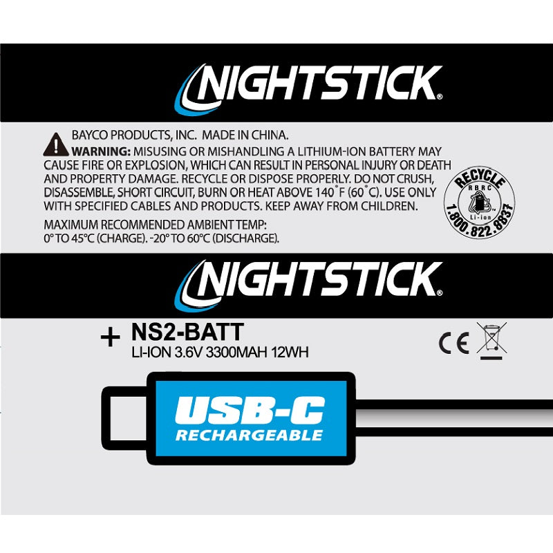 NS2-BATT: USB-C Rechargeable Li-ion Battery