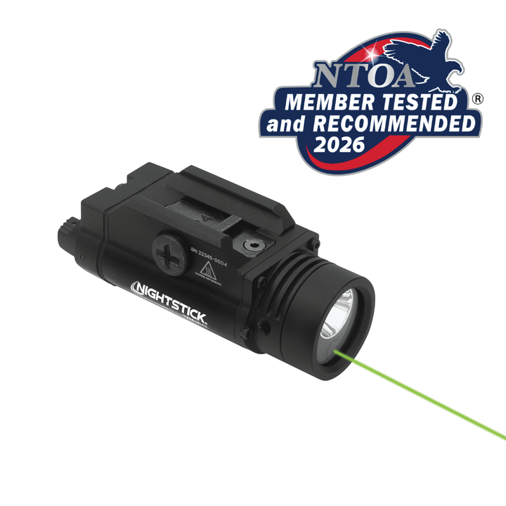 TWM-30-GL: Tactical Weapon-Mounted Light w/Green Laser
