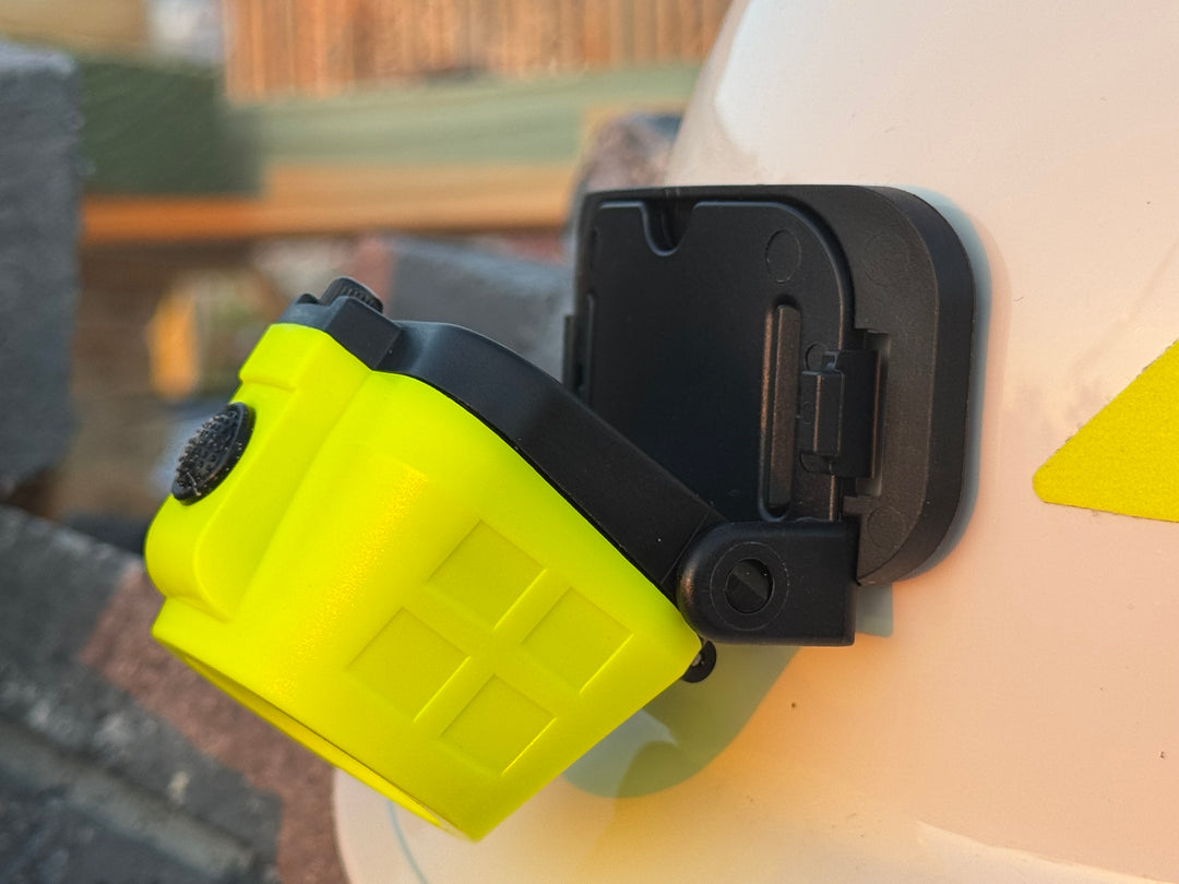 NS-HLM1:  Adhesive Locking Mount for Headlamps