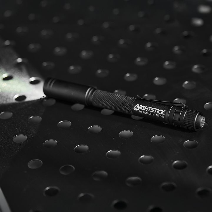 MT-105: Mini-TAC Flashlight - 2 AAA Black