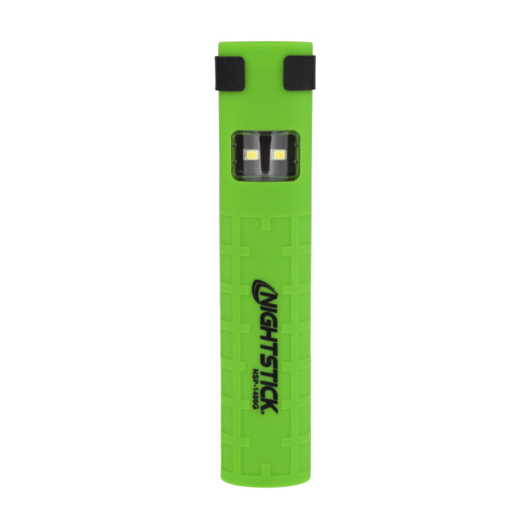 NSP-1400G: Dual-Switch Dual-Light Flashlight - 2 AAA