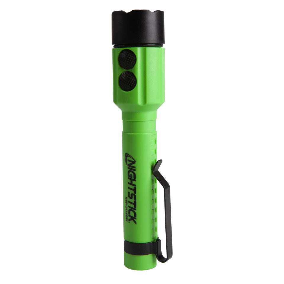NSP-2414GXL: Flashlight with Laser - 2 AA