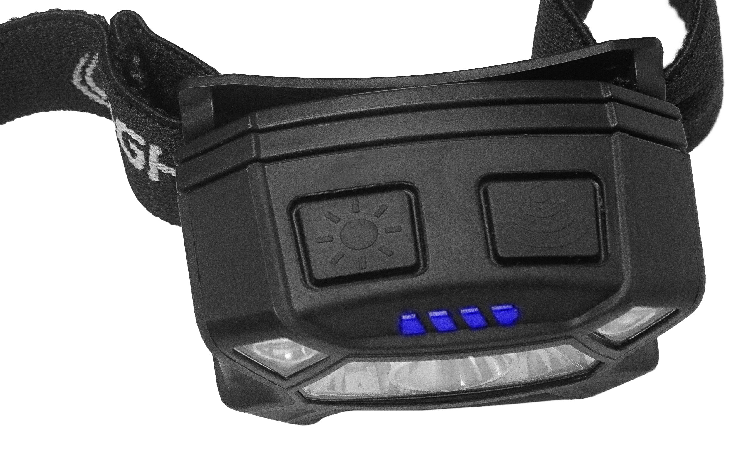 NSP-4400B: Dual-Light Headlamp w/Motion Sensing Activation - Black