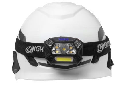 NSP-4400B: Dual-Light Headlamp w/Motion Sensing Activation - Black