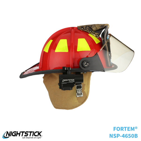 NSP-4650B: FORTEM® Helmet-Mounted Multi-Function Dual-Light™ Flashlight