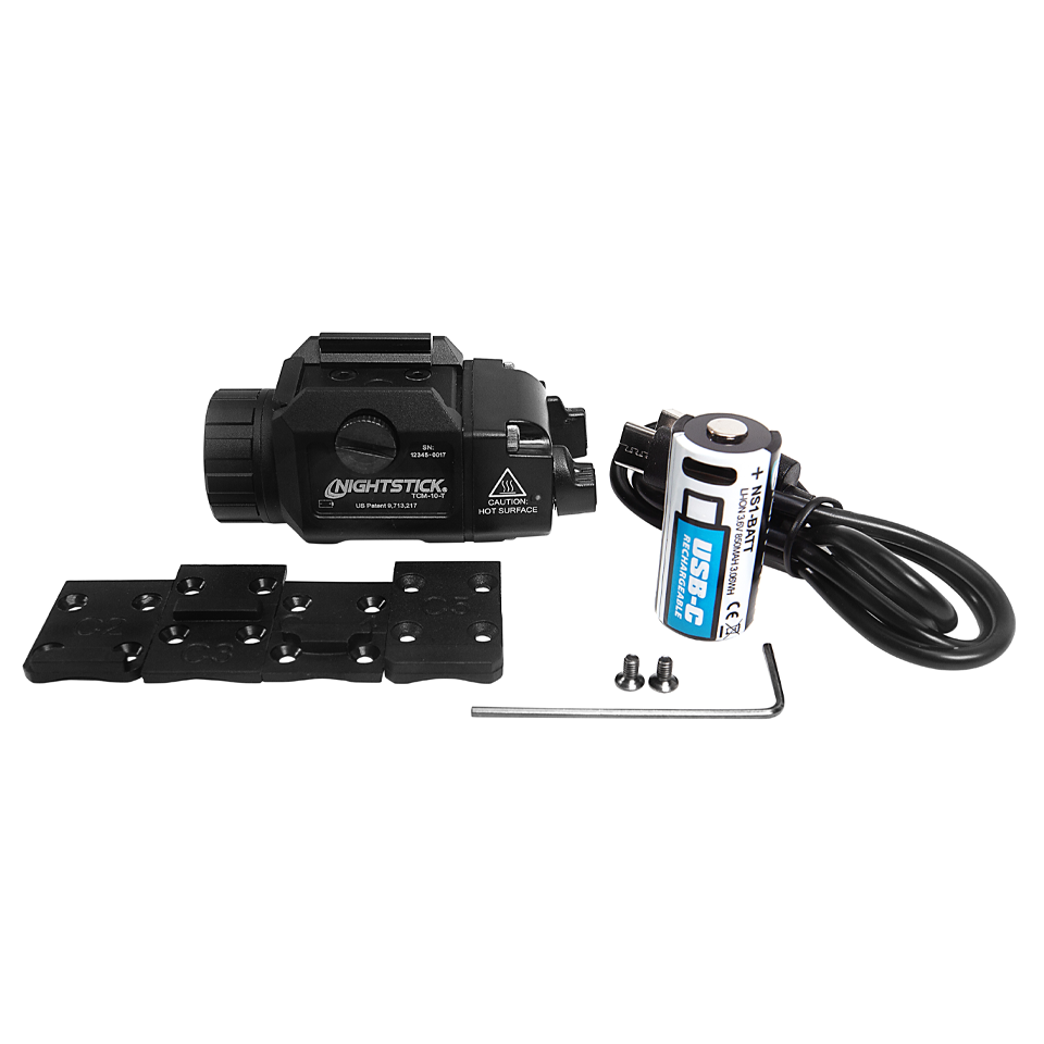 TCM-10-T: Turbo High Candela Compact Weapon-Mounted Light