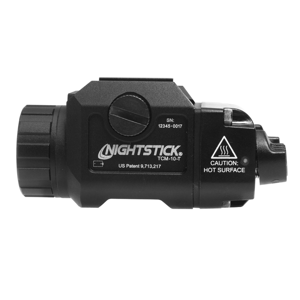 TCM-10-T: Turbo High Candela Compact Weapon-Mounted Light