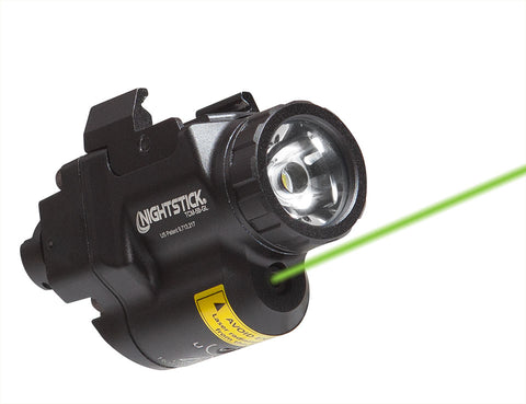 TCM-5B-GL: Subcompact Weapon-Mounted Light for Narrow Rail Handguns w/Green Laser