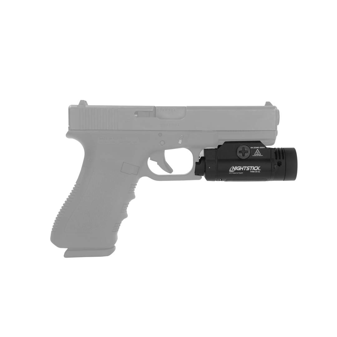 TWM-30-GL: Tactical Weapon-Mounted Light w/Green Laser