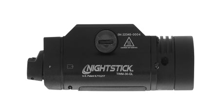 TWM-30-GL: Tactical Weapon-Mounted Light w/Green Laser