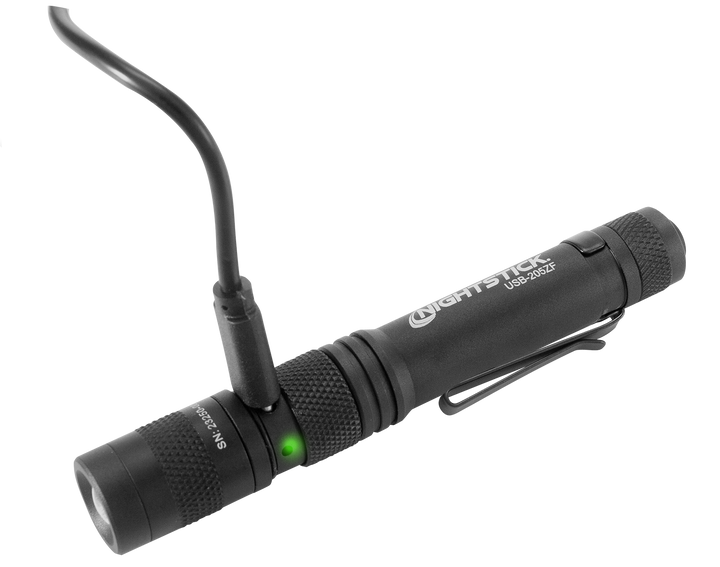 USB-205ZF: USB-C Rechargeable Zoom-Focus Pen Light