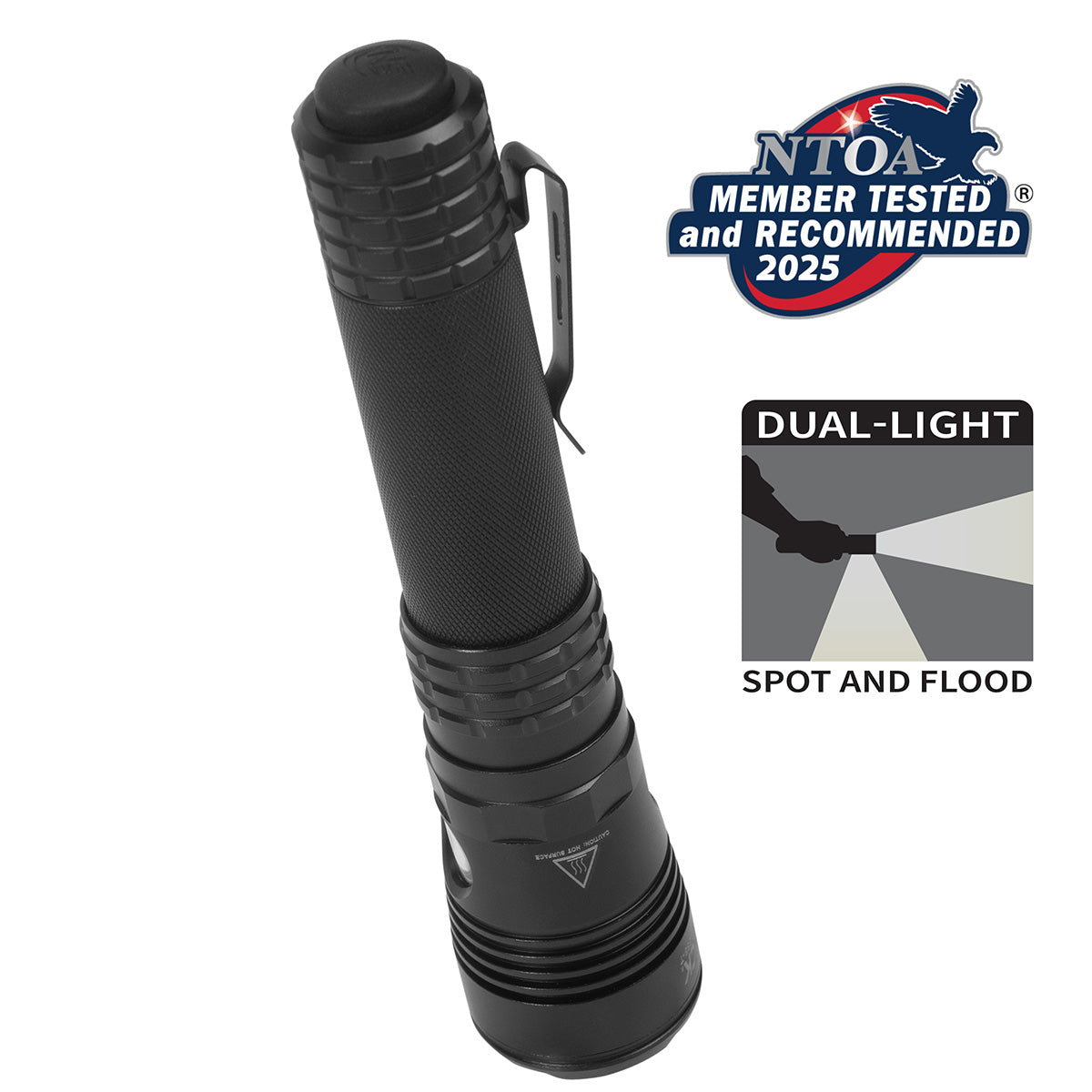 USB-588-T: Turbo High Candela USB Dual-Light Rechargeable Tactical Fla