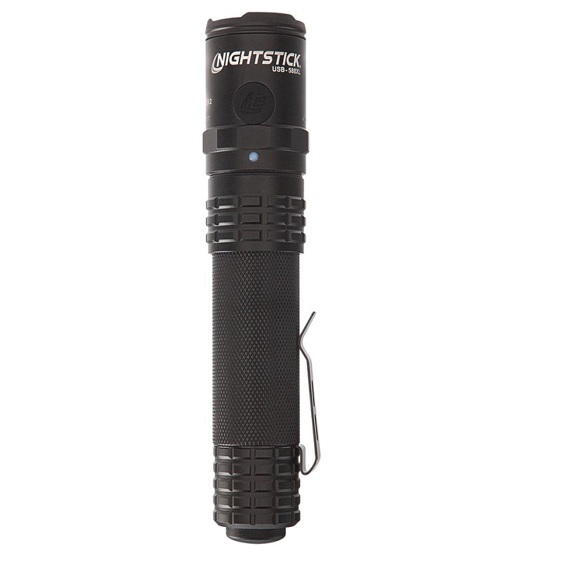 USB-588XL: USB Dual-Light Rechargeable Tactical Flashlight