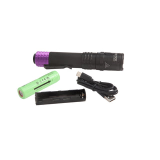 UVR-588XL: USB UV Flashlight - Black