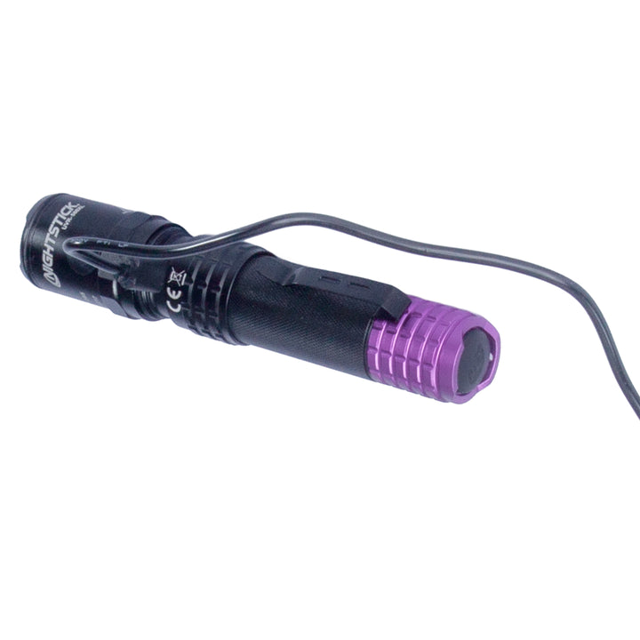 UVR-588XL: USB Rechargeable UV Flashlight - Black
