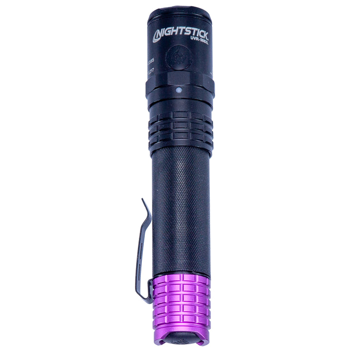 UVR-588XL: USB Rechargeable UV Flashlight - Black