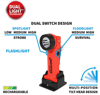 XPR-5568RX: [Zone 0] INTRANT® IS Rechargeable Dual-Light Angle Light