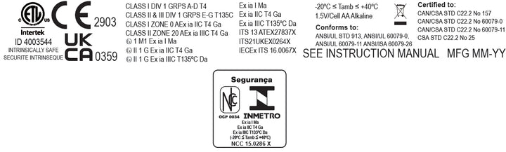 XPP-5422BA: [Zone 0] IS Dual-Light Flashlight