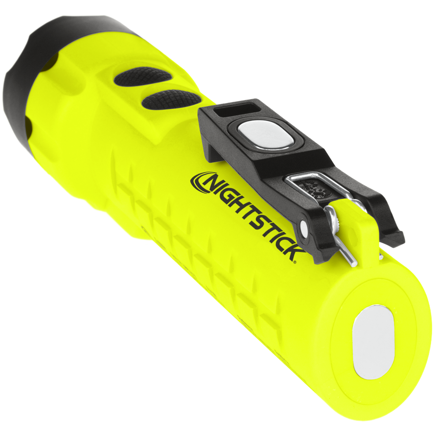 Parallel Flashlight Intrinsically Safe Dual-Light Flashlight w/Dual Magnets