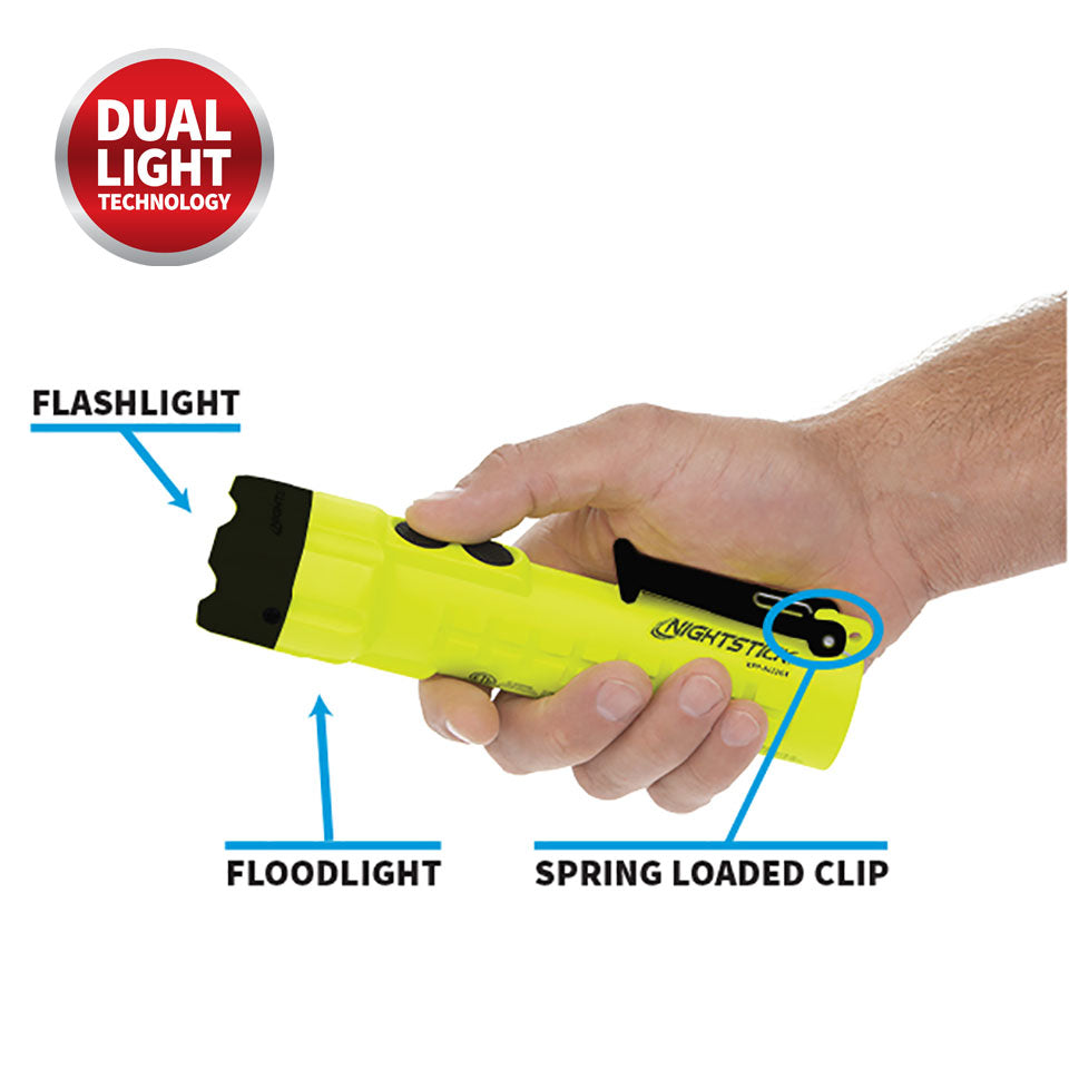 XPP-5422GX: Intrinsically Safe Dual-Light Flashlight