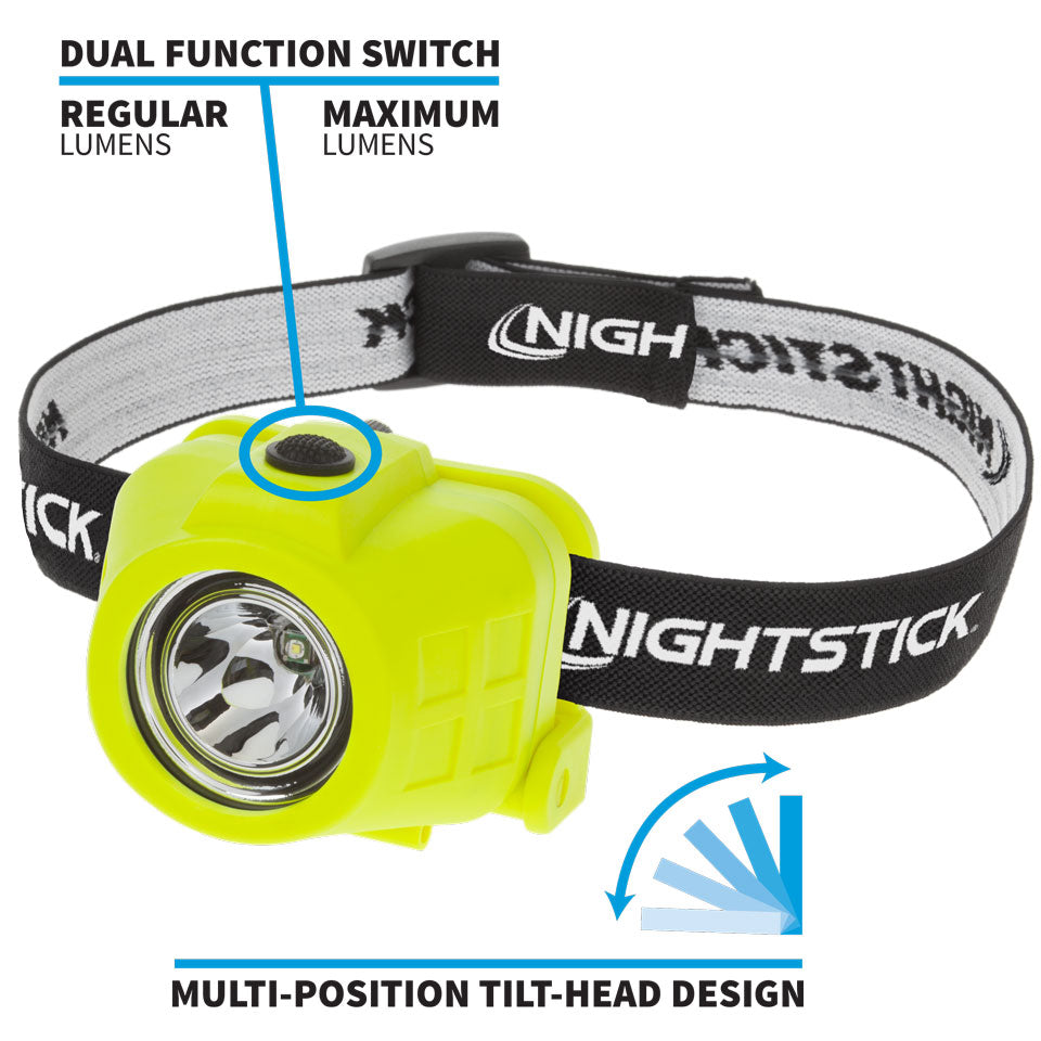 XPP-5450G: Intrinsically Safe Dual-Function Headlamp