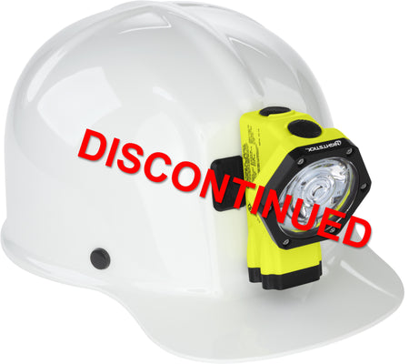XPR-5561GC: [Zone 0] IS Permissible Rechargeable ATEX Dual-Light Cap Lamp w/Mount