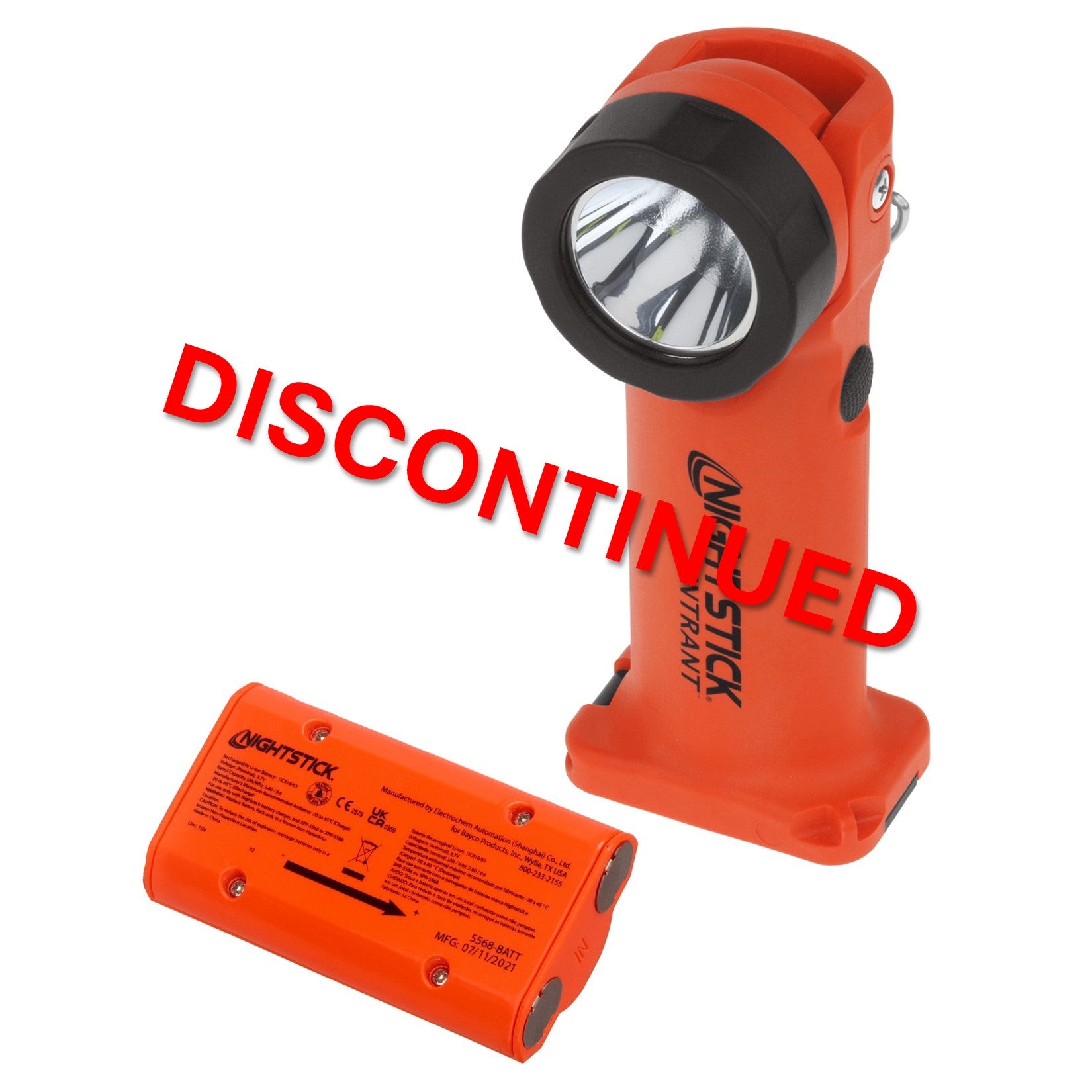 XPR-5568RXLB: INTRANT® Intrinsically Safe Rechargeable Dual-Light