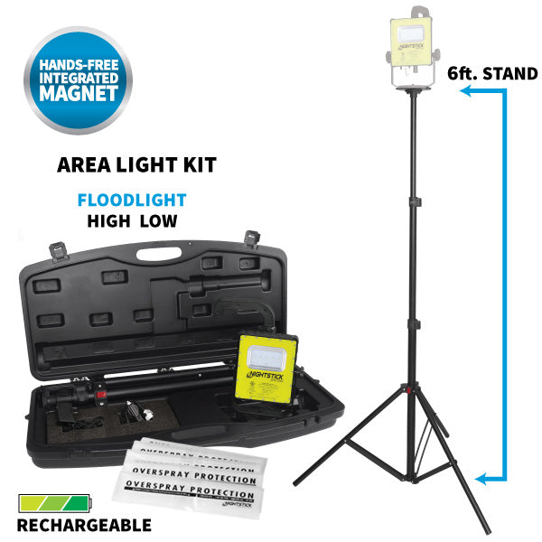 XPR-5592GCX: Intrinsically Safe Rechargeable LED Scene Light Kit