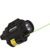 TCM-550XL-GL: Compact Weapon-Mounted Light w/Green Laser