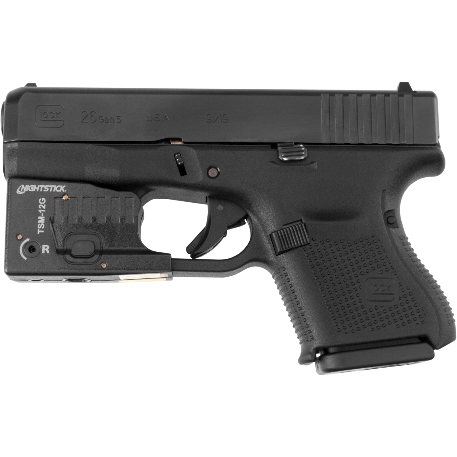 TSM-12G: Light w/Green Laser for Glock® G26/G27/G33
