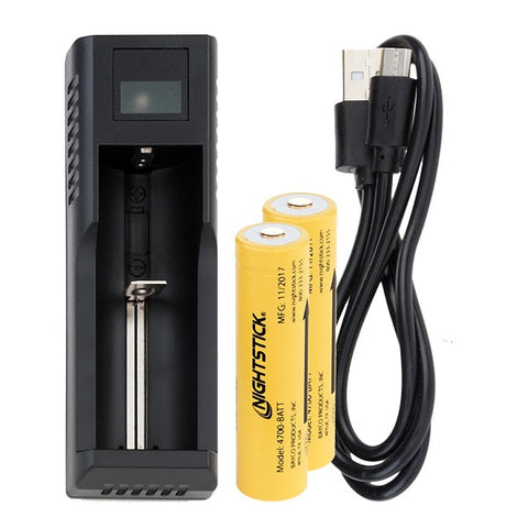 18650-KIT1: USB Single Battery Charging Kit