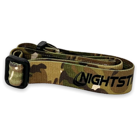 4600-ESTRAP-C: Camo Elastic Head Strap with Non-Slip Lining