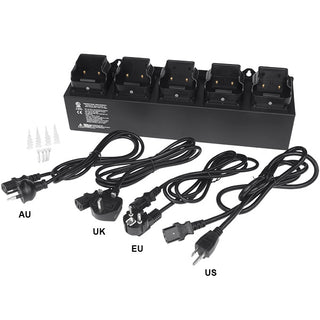 5568-CHGRAC5: 5-Bank AC Charger - Rechargeable INTRANT® Angle Lights