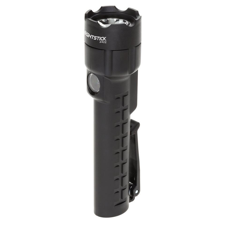 NSP-2422B: Dual-Light Flashlight w/Dual Magnets
