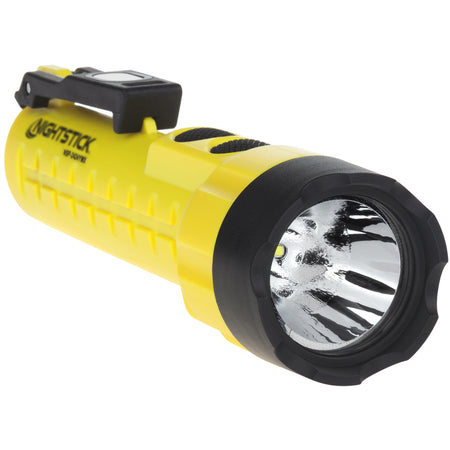 NSP-2424YMX: Dual-Light Flashlight w/Dual Magnets - 3 AA