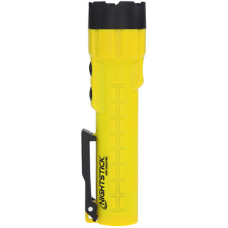 NSP-2424YMX: Dual-Light Flashlight w/Dual Magnets - 3 AA