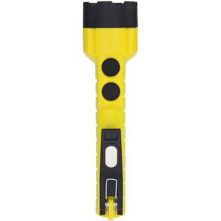 NSP-2424YMX: Dual-Light Flashlight w/Dual Magnets - 3 AA