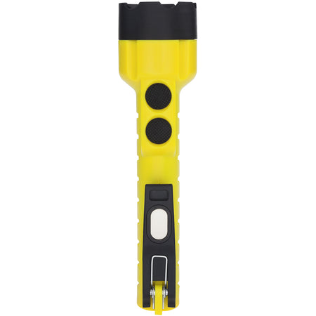 NSP-2424YMX: Dual-Light Flashlight w/Dual Magnets - 3 AA