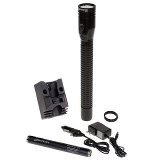 NSR-9744XL: Metal Full-Size Dual-Light Rechargeable Flashlight